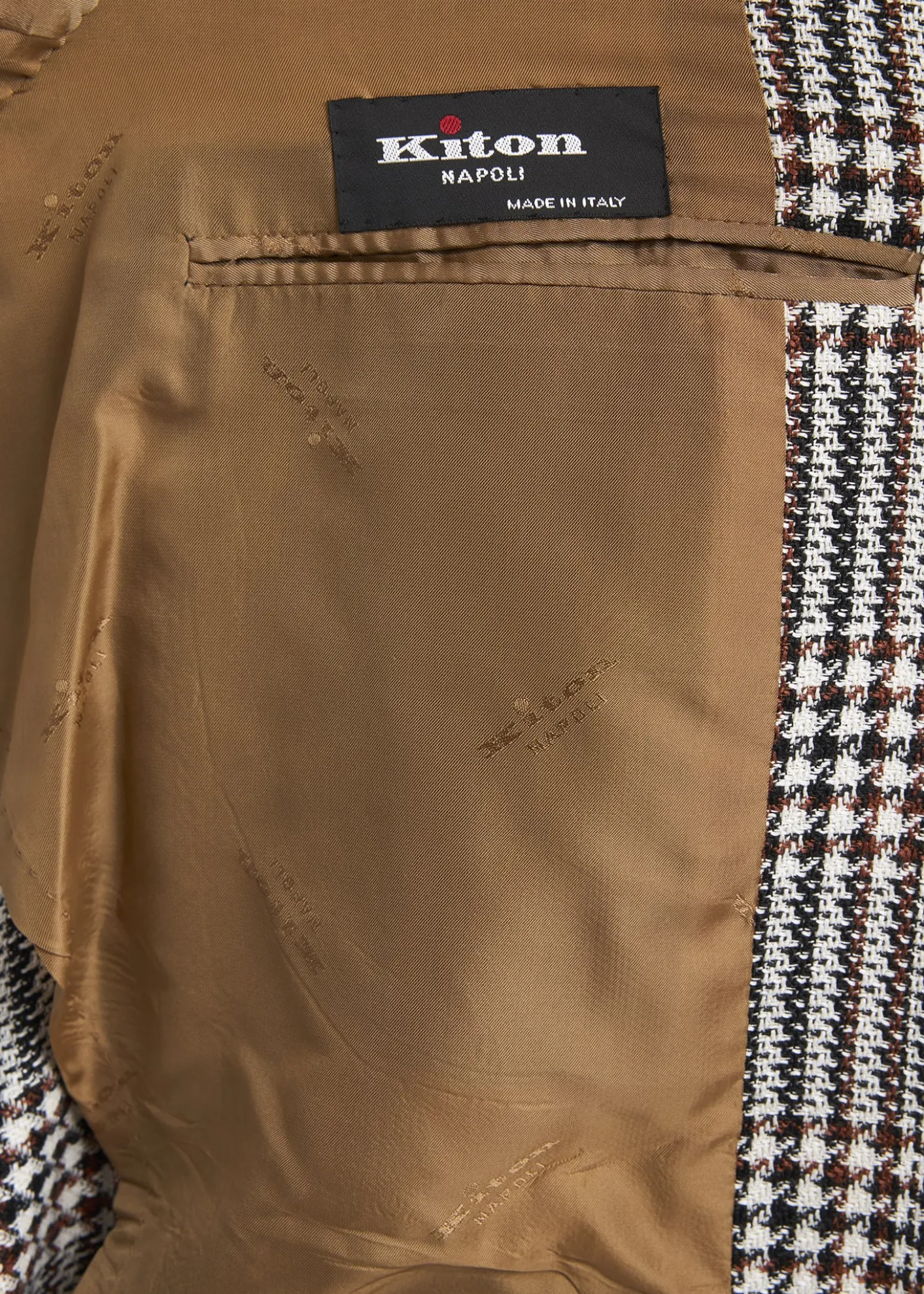 KitonMen's Prince of Wales Cashmere and Linen Sport Coat
