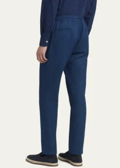 KitonMen's Sasha Wool Pleated Stretch Pants
