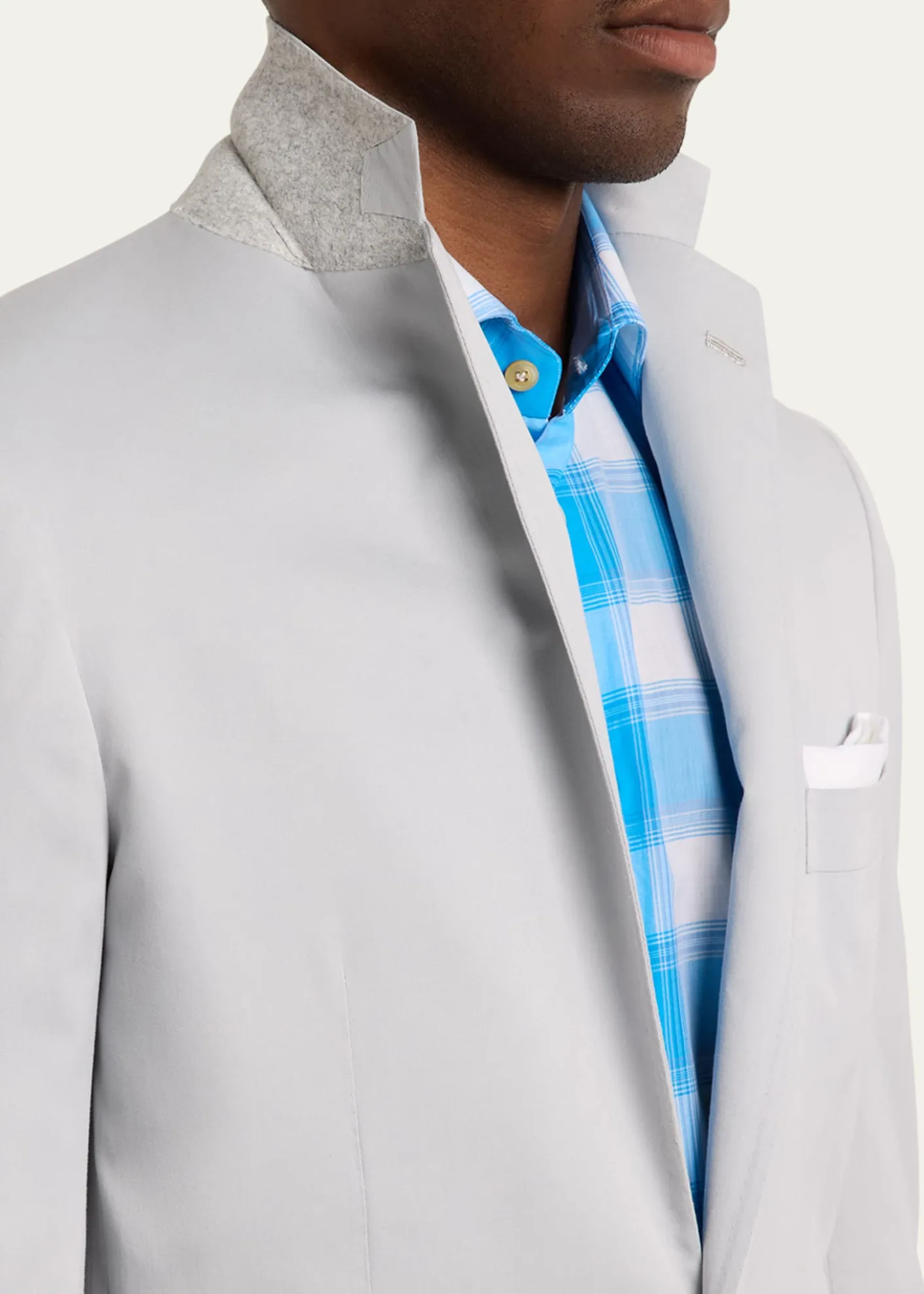KitonMen's Solid Cashmere Blazer