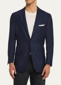 KitonMen's Solid Cashmere Blazer