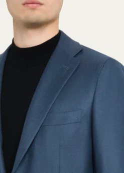 KitonMen's Solid Cashmere Sport Coat