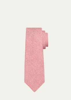 KitonMen's Solid Silk 7-Fold Tie