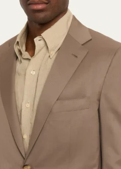 KitonMen's Solid Wool Single-Breasted Sport Coat