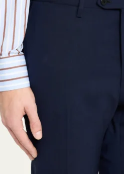 KitonMen's Solid Wool Twill Trousers