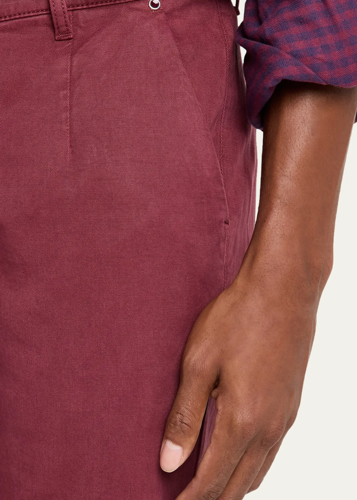 KitonMen's Straight Fit Flat-Front Pants