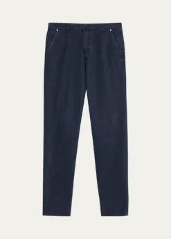 KitonMen's Straight Fit Flat-Front Pants