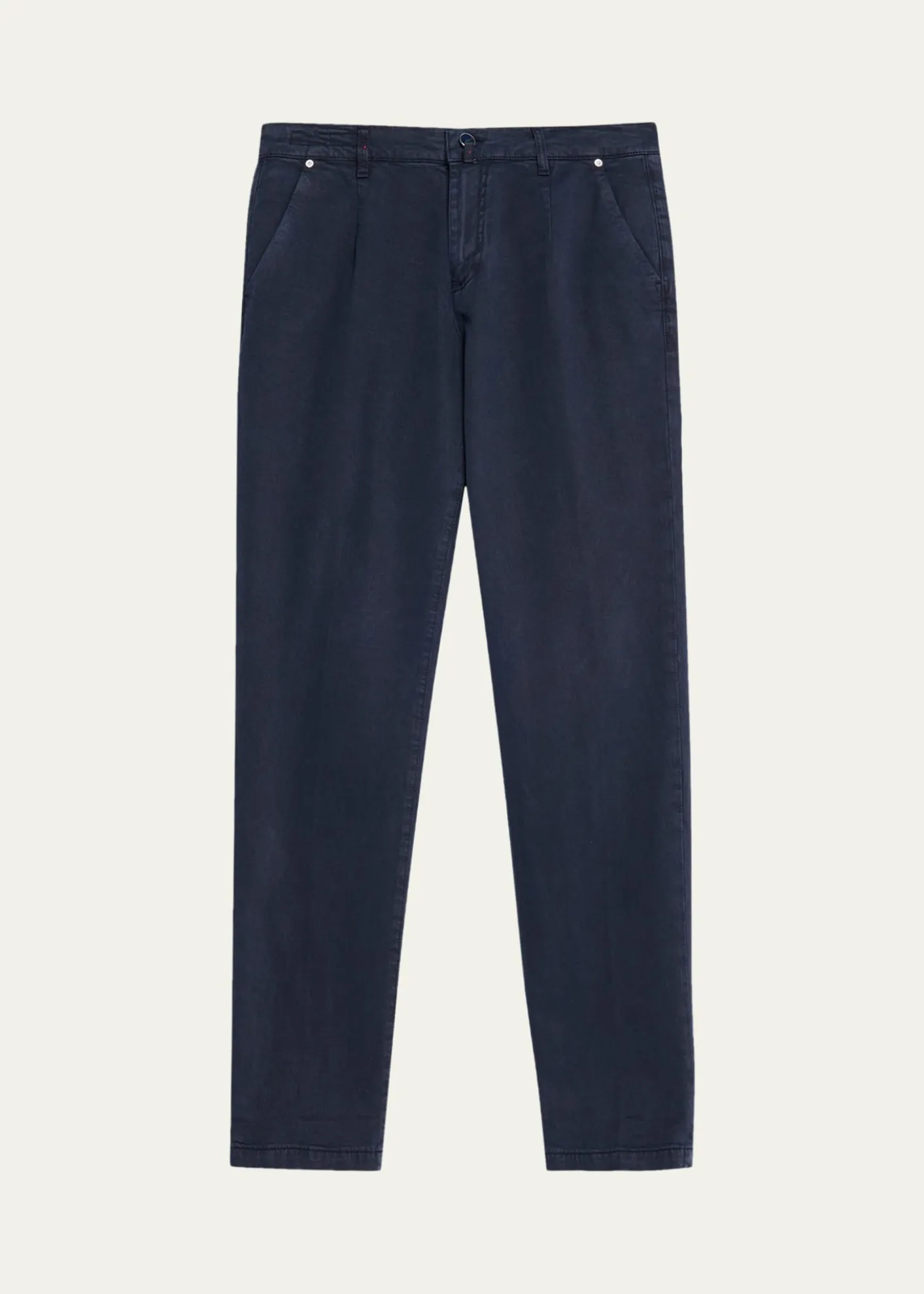 KitonMen's Straight Fit Flat-Front Pants