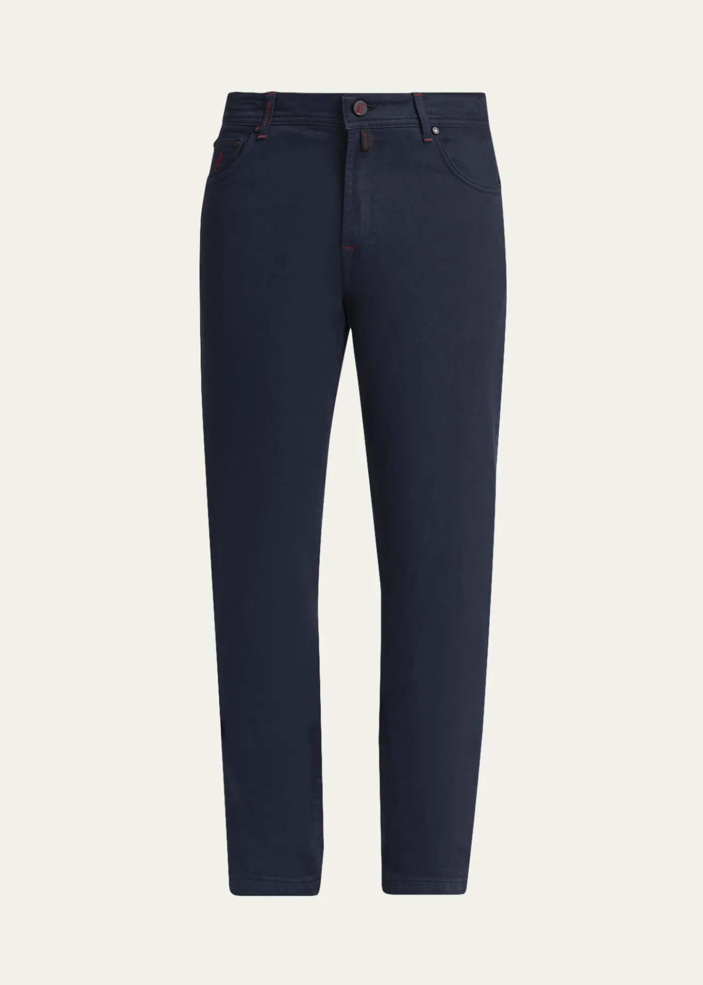 KitonMen's Straight Leg Cotton-Stretch Five-Pocket Pants