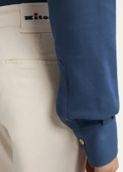 KitonMen's Straight Leg Cotton-Stretch Pants