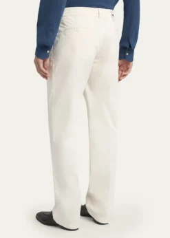 KitonMen's Straight Leg Cotton-Stretch Pants