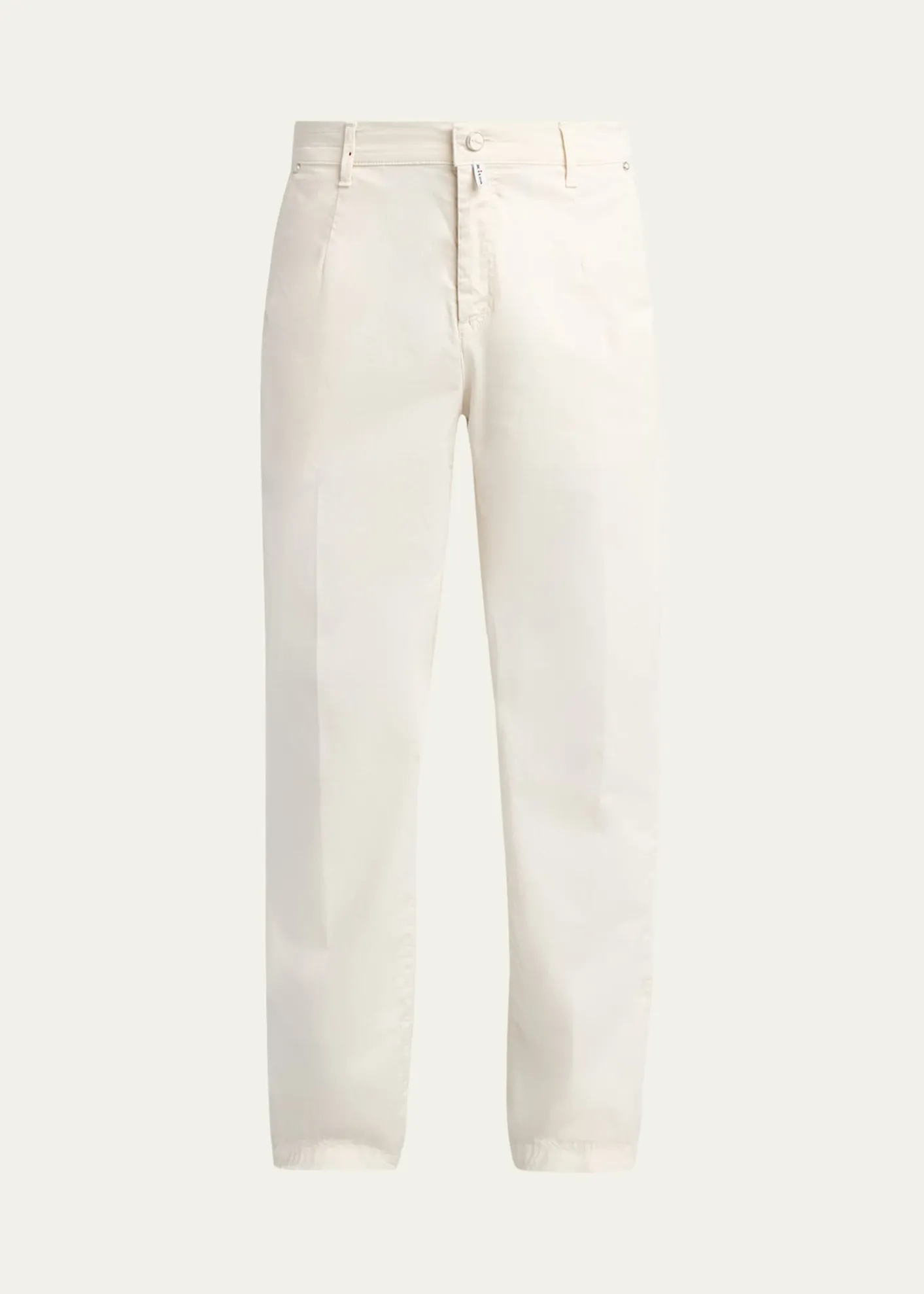 KitonMen's Straight Leg Cotton-Stretch Pants