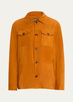 KitonMen's Suede Jacket