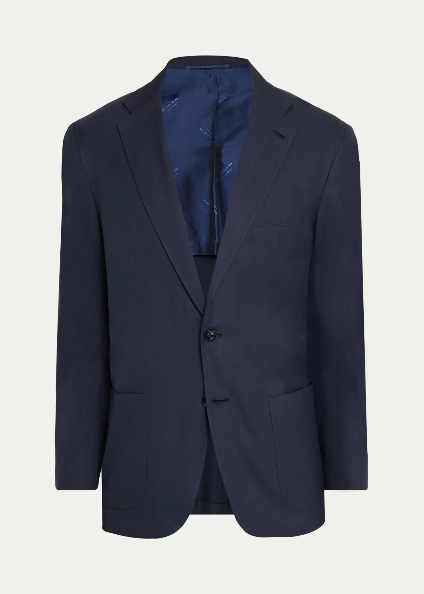 KitonMen's Washed Cashmere Single-Breasted Jacket