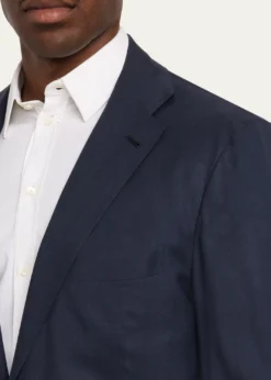 KitonMen's Washed Cashmere Single-Breasted Jacket