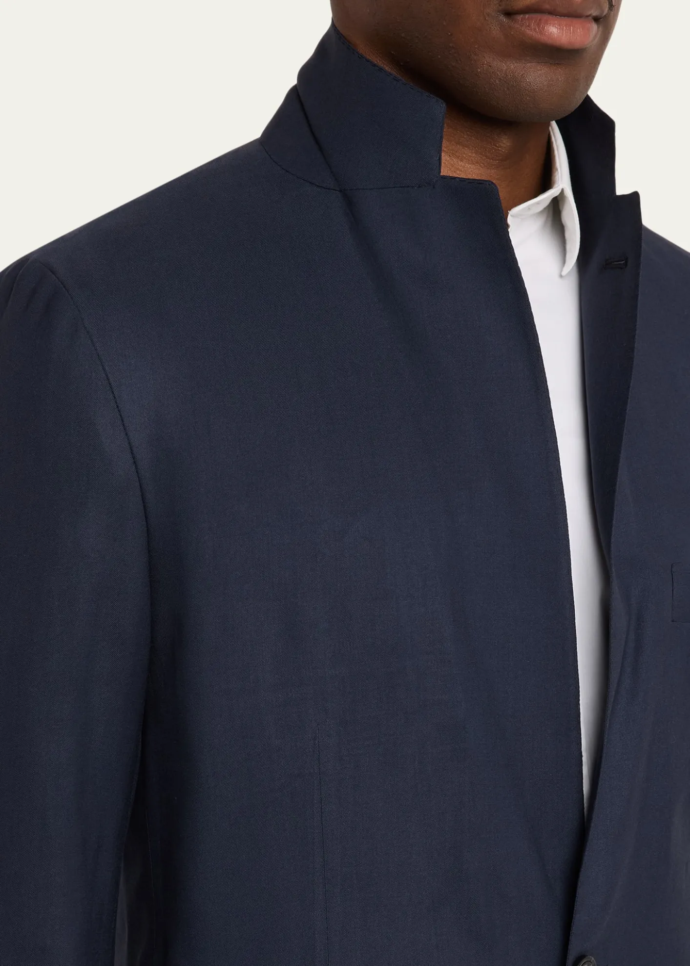 KitonMen's Washed Cashmere Single-Breasted Jacket