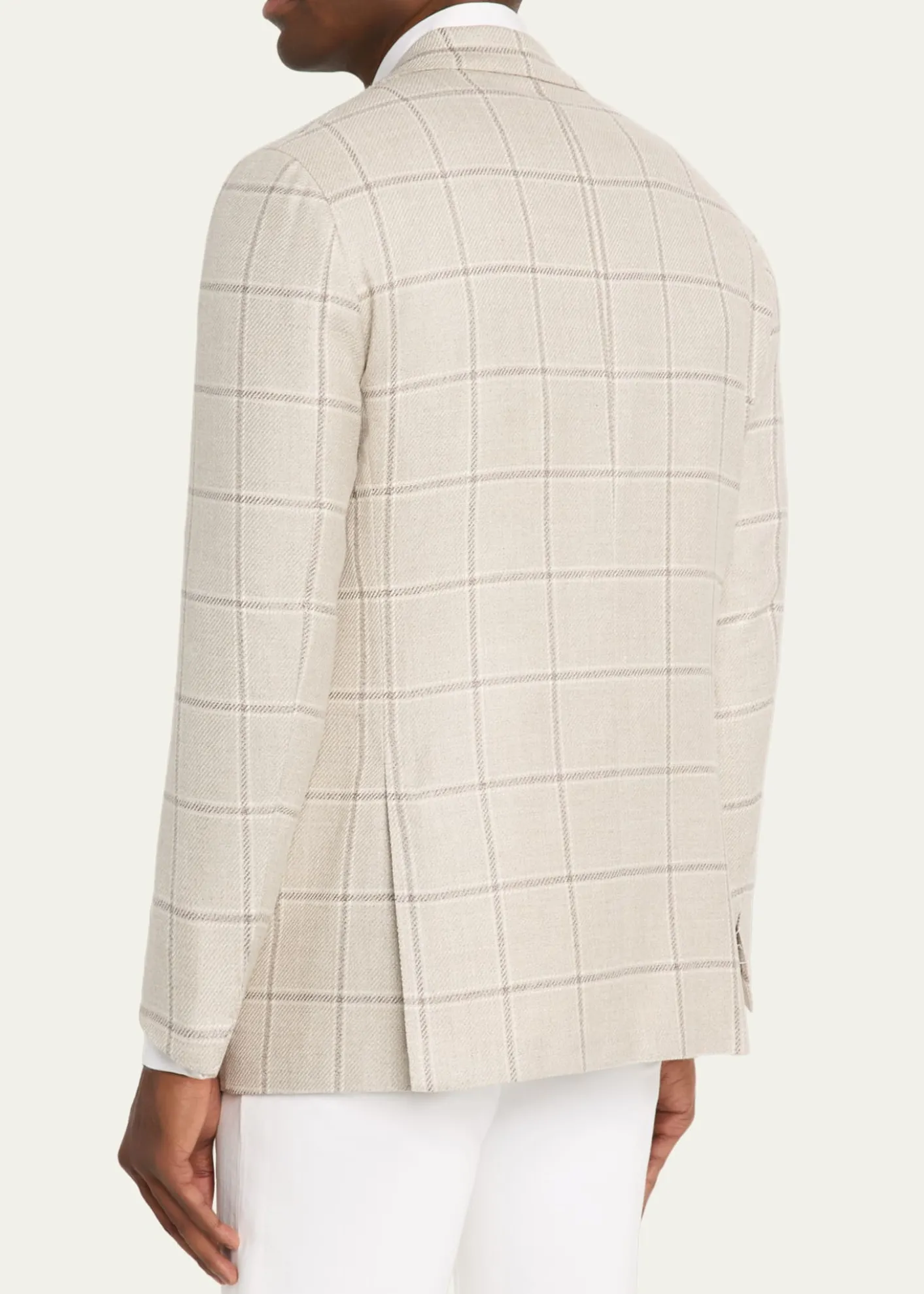 KitonMen's Windowpane Sport Jacket