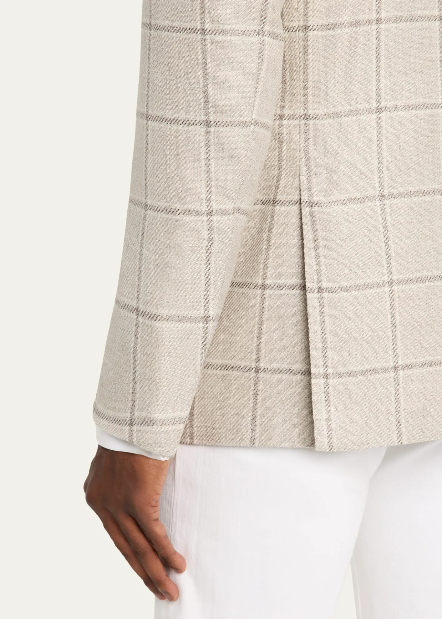 KitonMen's Windowpane Sport Jacket