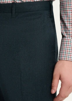 KitonMen's Wool and Cashmere Flat-Front Pants