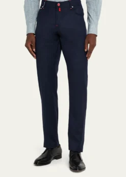KitonMen's Wool Five-Pocket Pants