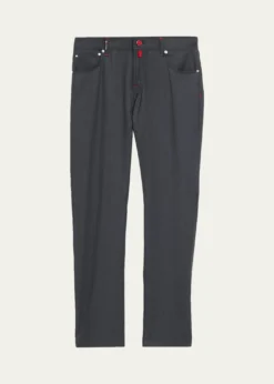 KitonMen's Wool Straight Fit Five-Pocket Pants