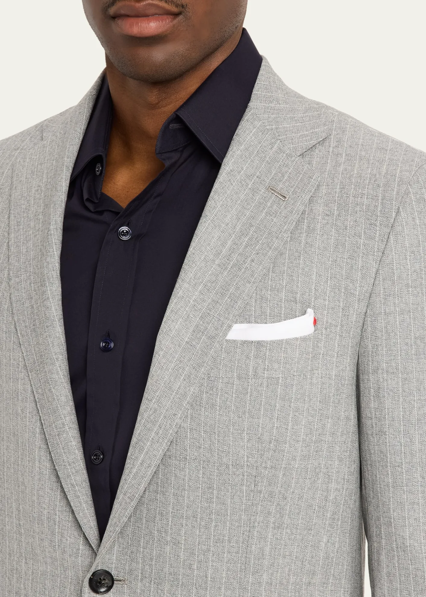 KitonWool Single-Breasted Suit