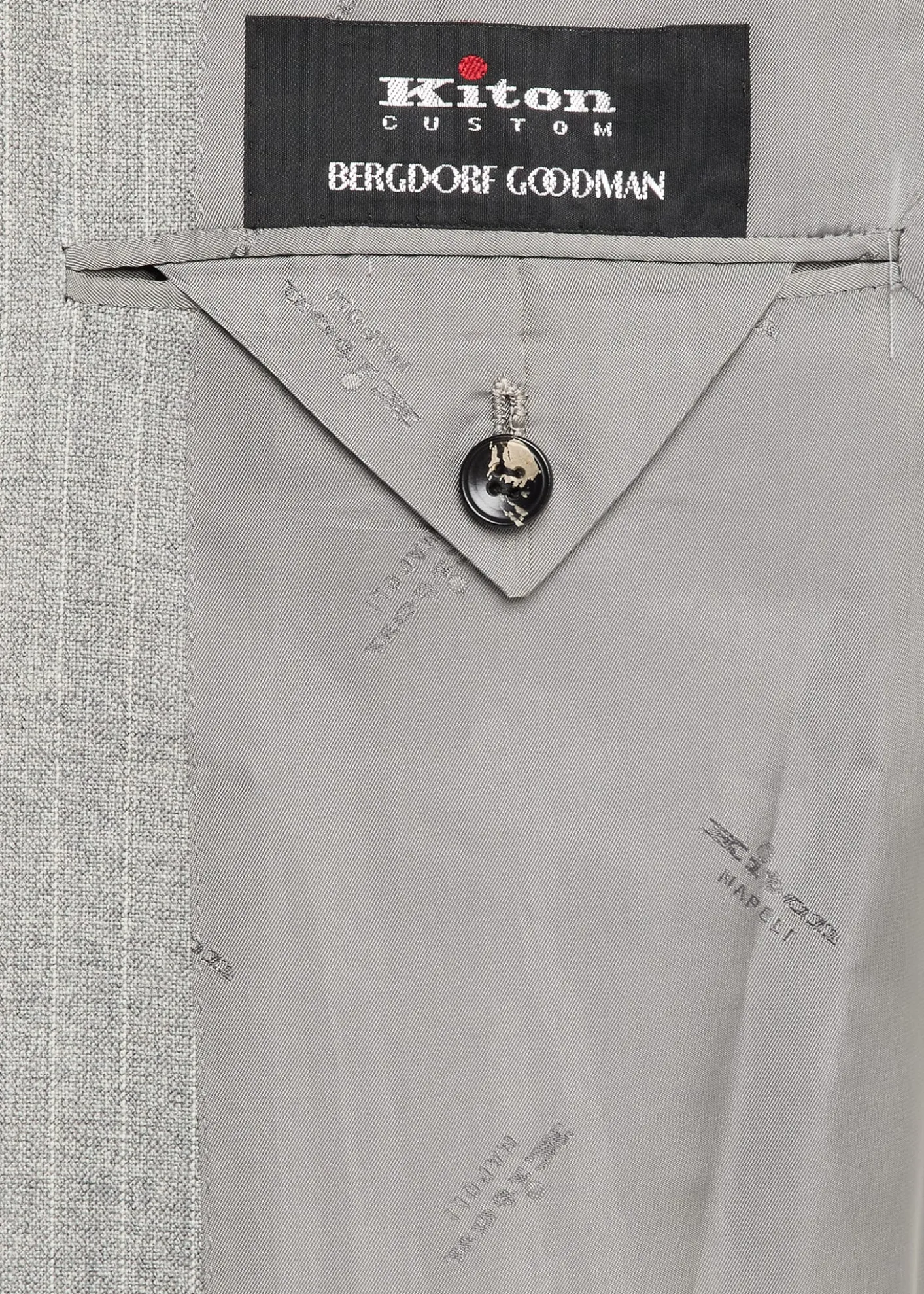 KitonWool Single-Breasted Suit