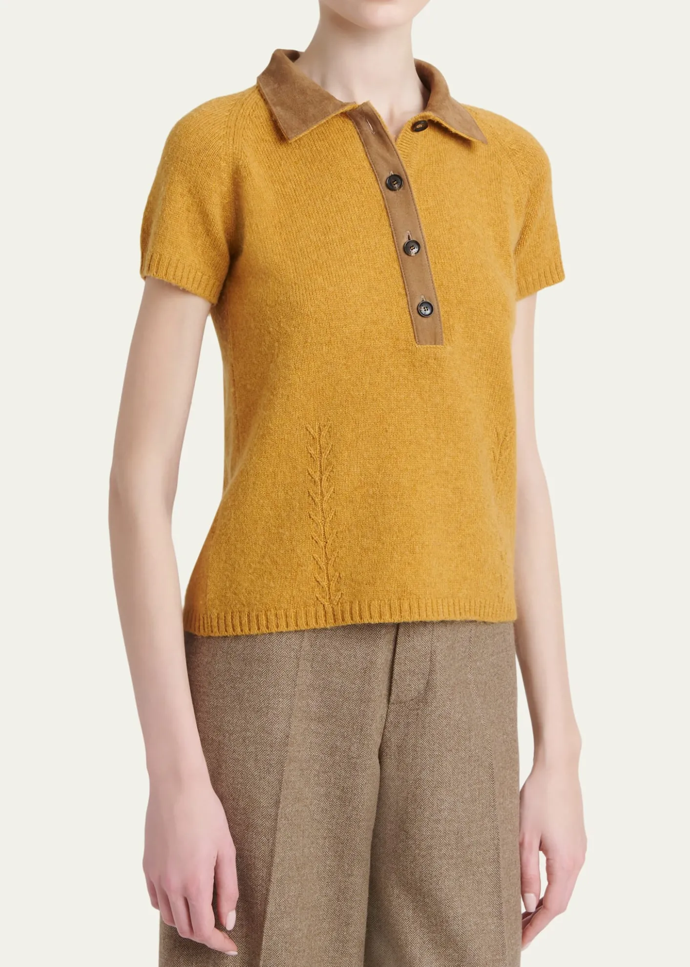 KitonWool Knit Polo