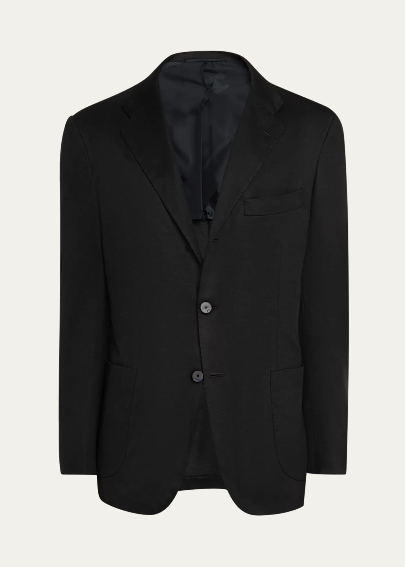 KNTMen's 14-Micron Wool Single-Breasted Sport Coat