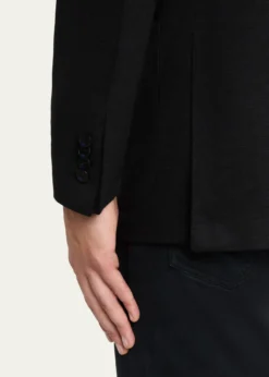 KNTMen's 14-Micron Wool Single-Breasted Sport Coat