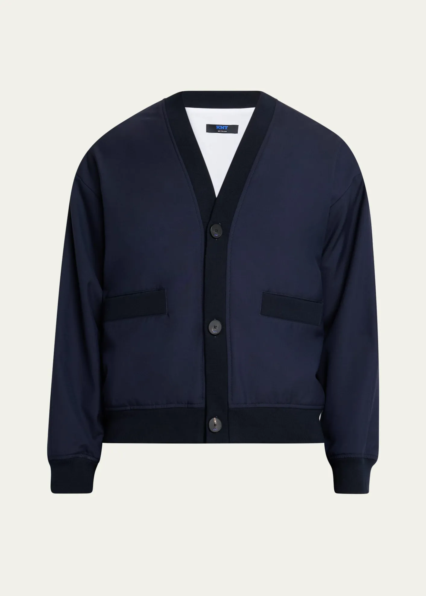 KNTMen's Wool Blouson Jacket