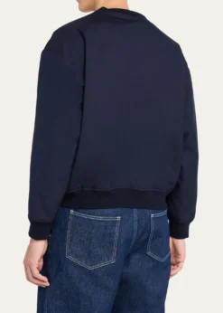 KNTMen's Wool Blouson Jacket