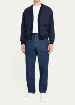 KNTMen's Wool Blouson Jacket