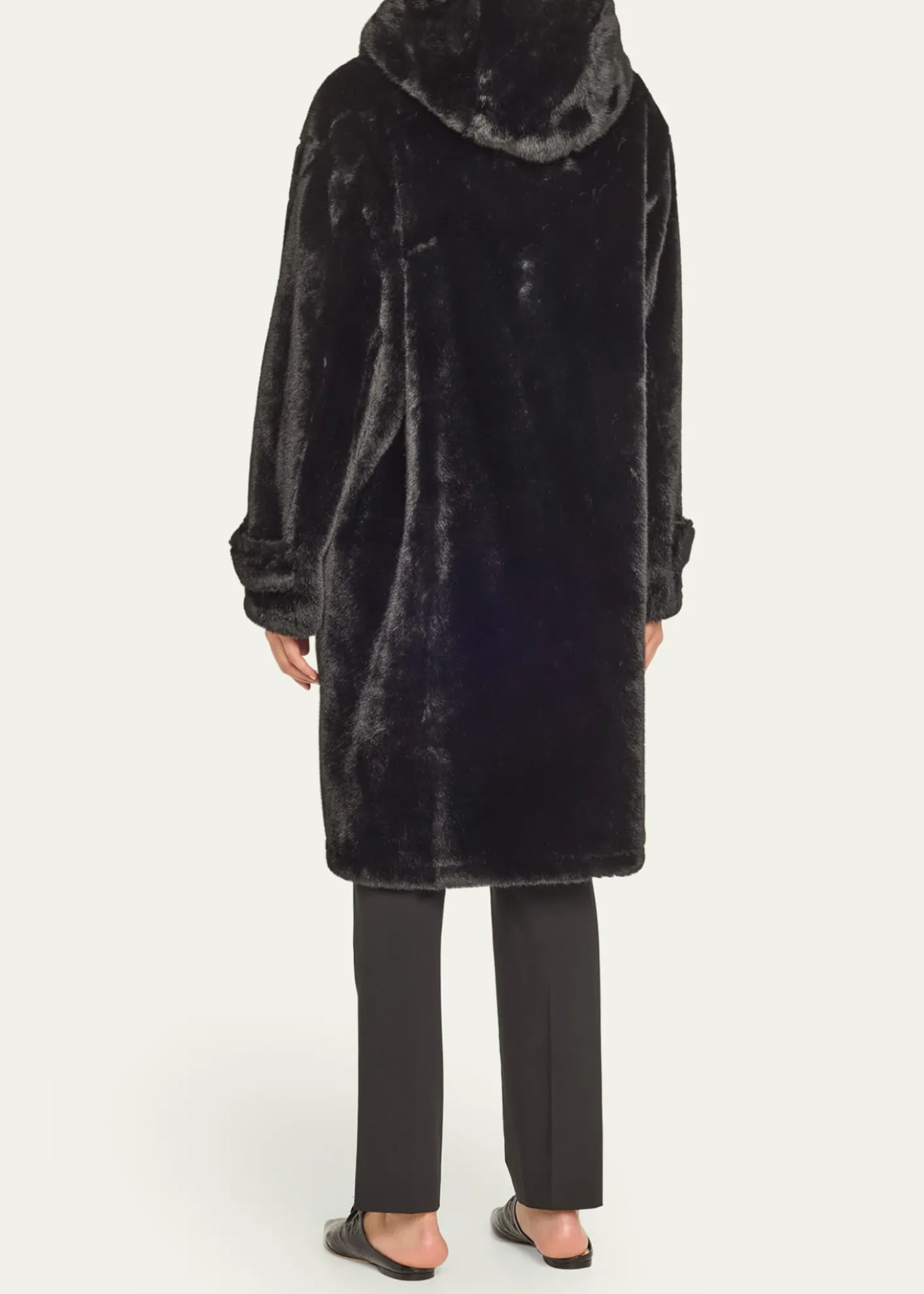 Kobi HalperinAriel Hooded Faux Fur Coat