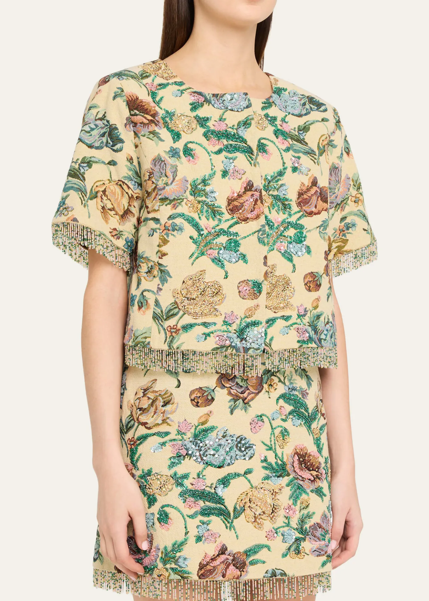 Kobi HalperinCarson Floral Cotton-Blend Jacket