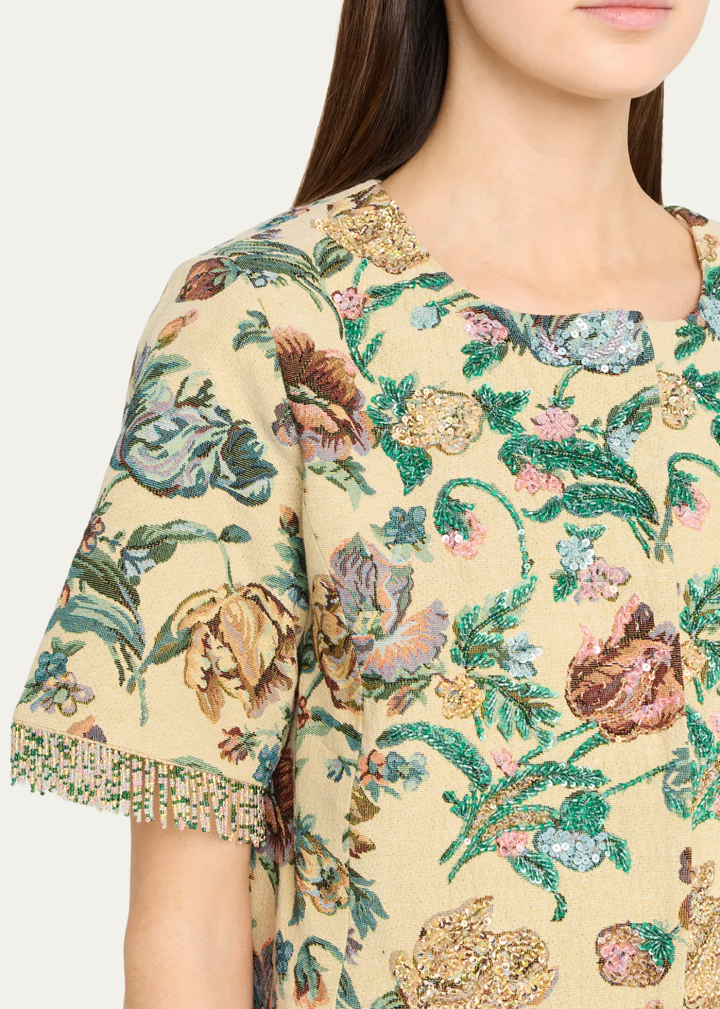 Kobi HalperinCarson Floral Cotton-Blend Jacket