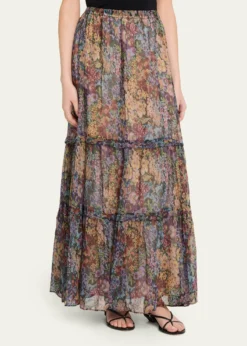 Kobi HalperinClea Floral Maxi Skirt