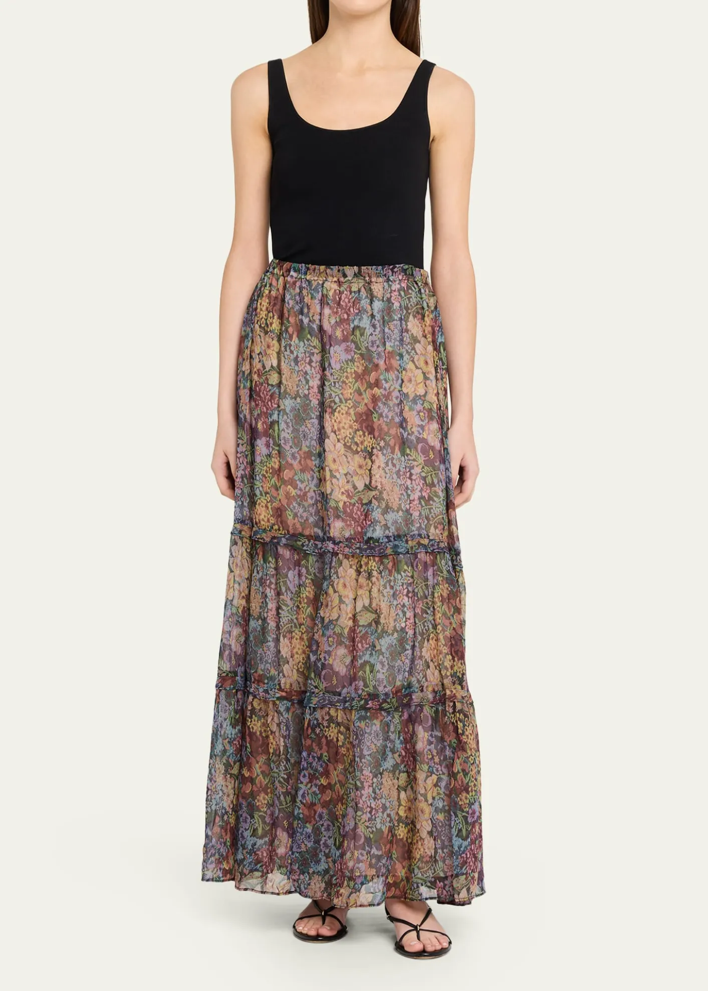 Kobi HalperinClea Floral Maxi Skirt