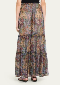 Kobi HalperinClea Floral Maxi Skirt