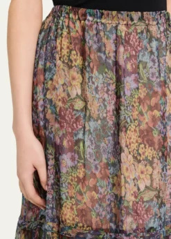 Kobi HalperinClea Floral Maxi Skirt