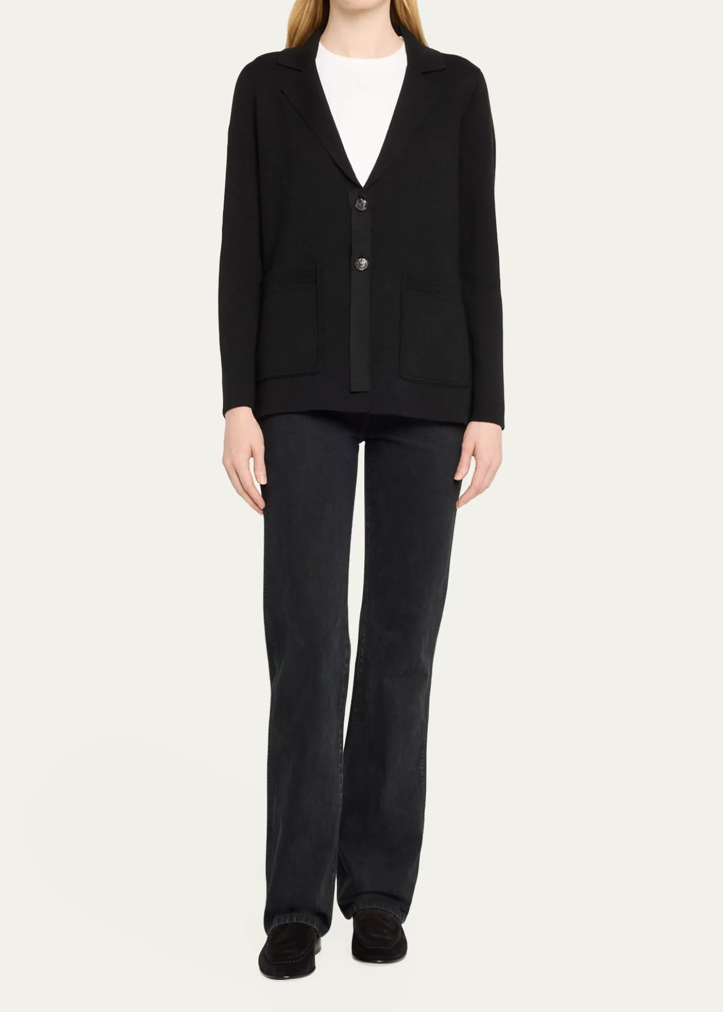 Kobi HalperinClove Two-Button Cardigan Sweater