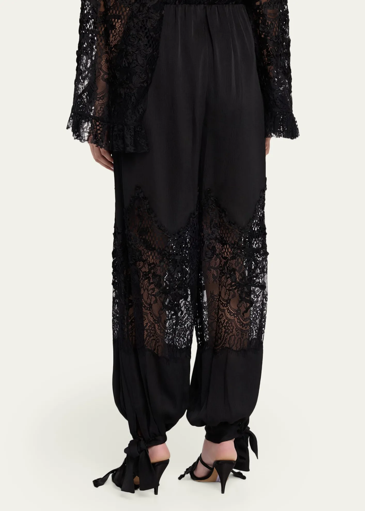 Kobi HalperinCorrine Lace-Inset Balloon Pants