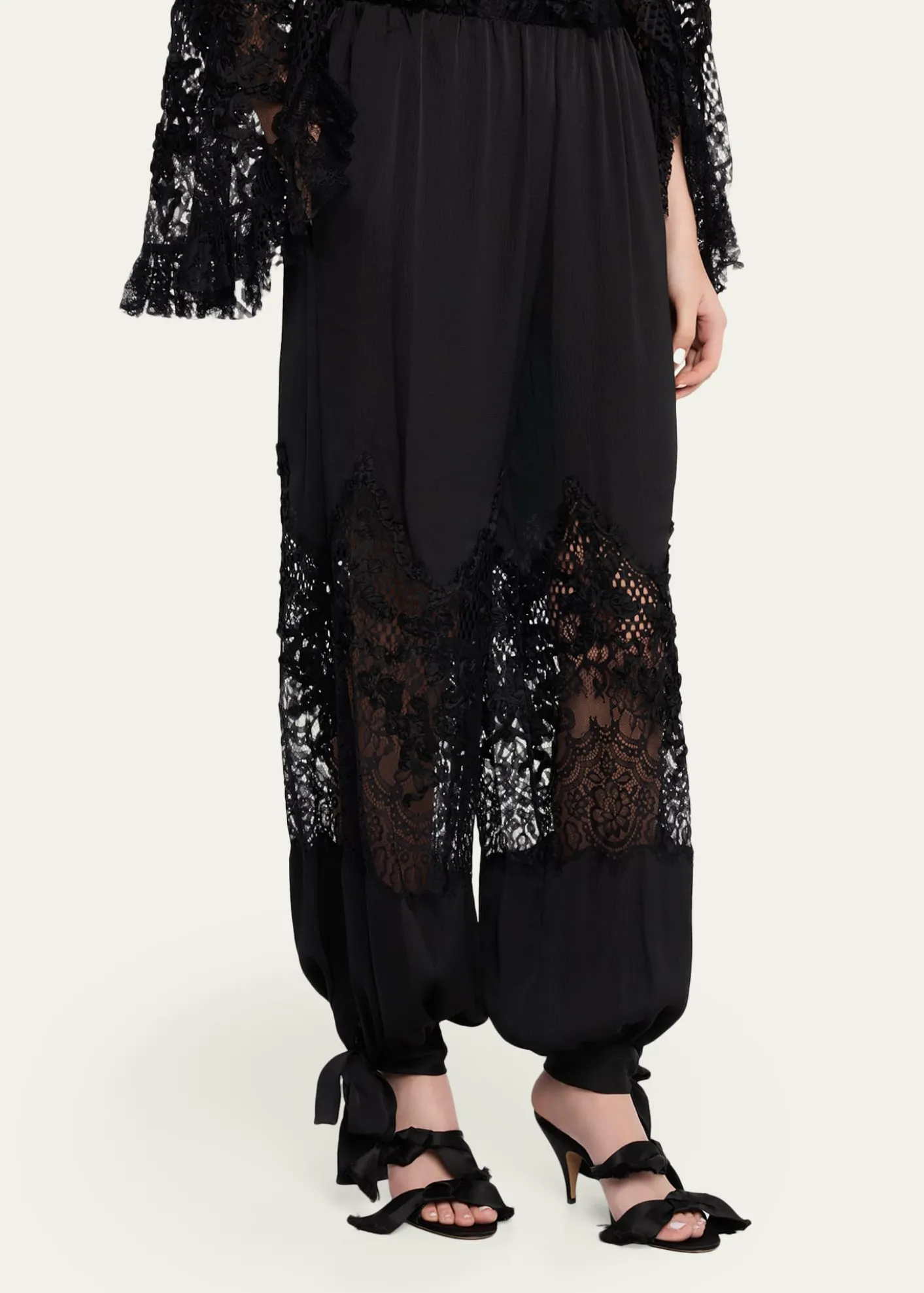 Kobi HalperinCorrine Lace-Inset Balloon Pants