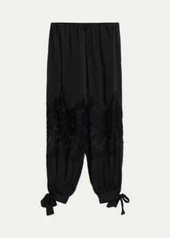 Kobi HalperinCorrine Lace-Inset Balloon Pants