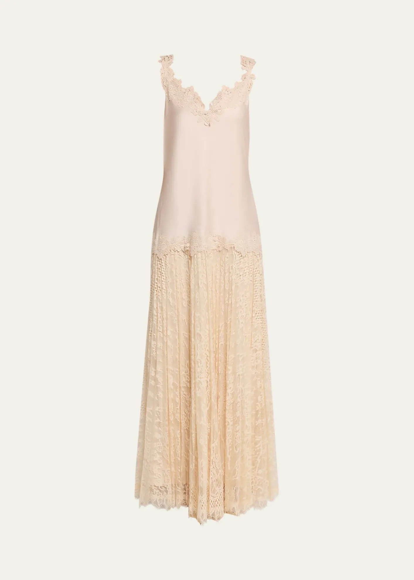 Kobi HalperinGrazia Sleeveless Mixed Media Maxi Dress