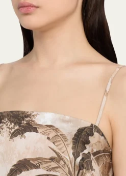 Kobi HalperinGwen Sleeveless Botanical-Print Blouse
