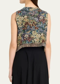 Kobi HalperinHazel Tapestry Beaded Vest