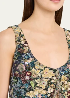 Kobi HalperinHazel Tapestry Beaded Vest