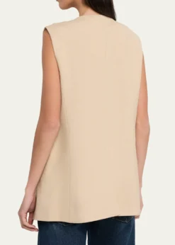 Kobi HalperinJay Button-Down Crewneck Vest