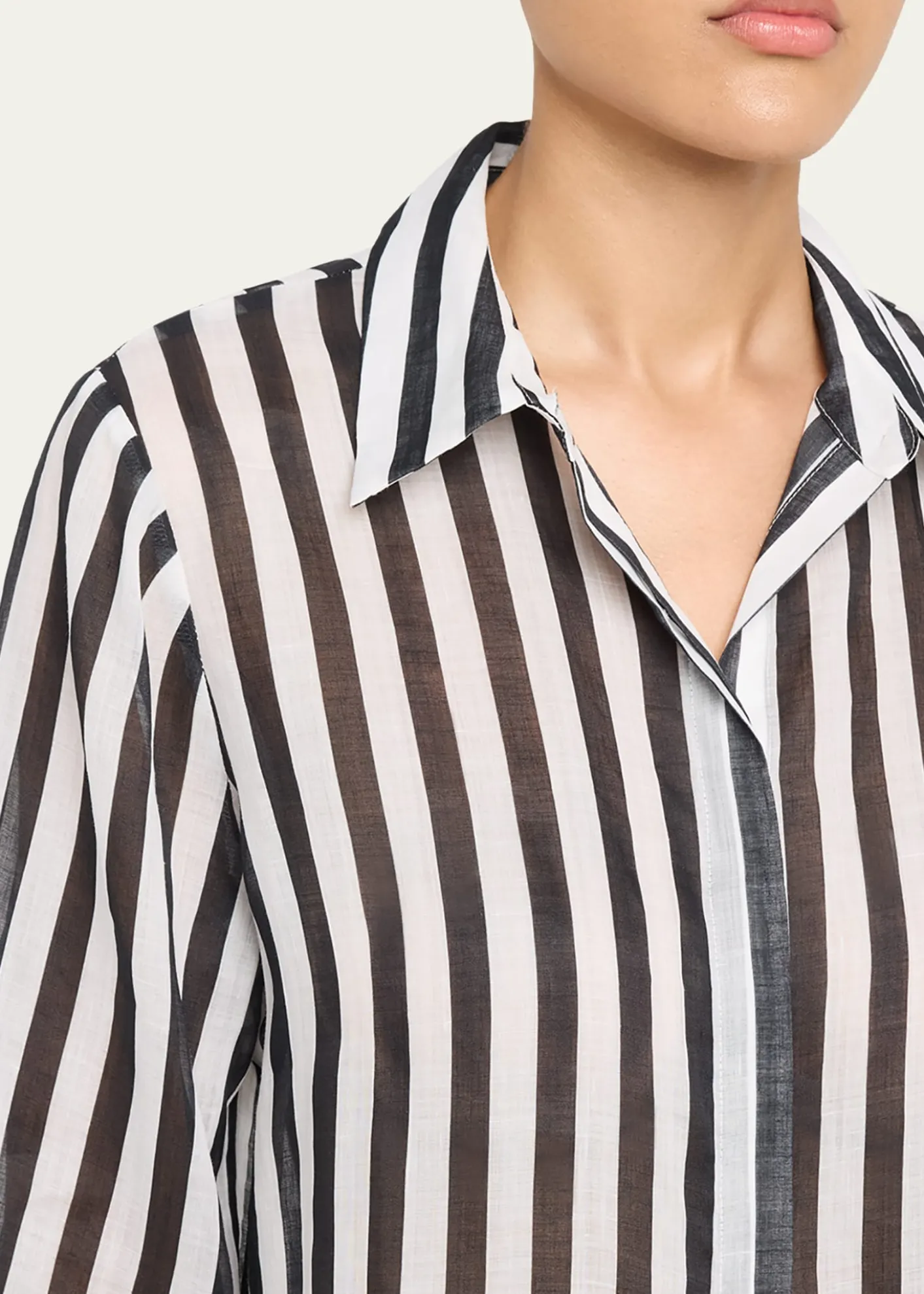 Kobi HalperinJolie Striped Cotton Blouse
