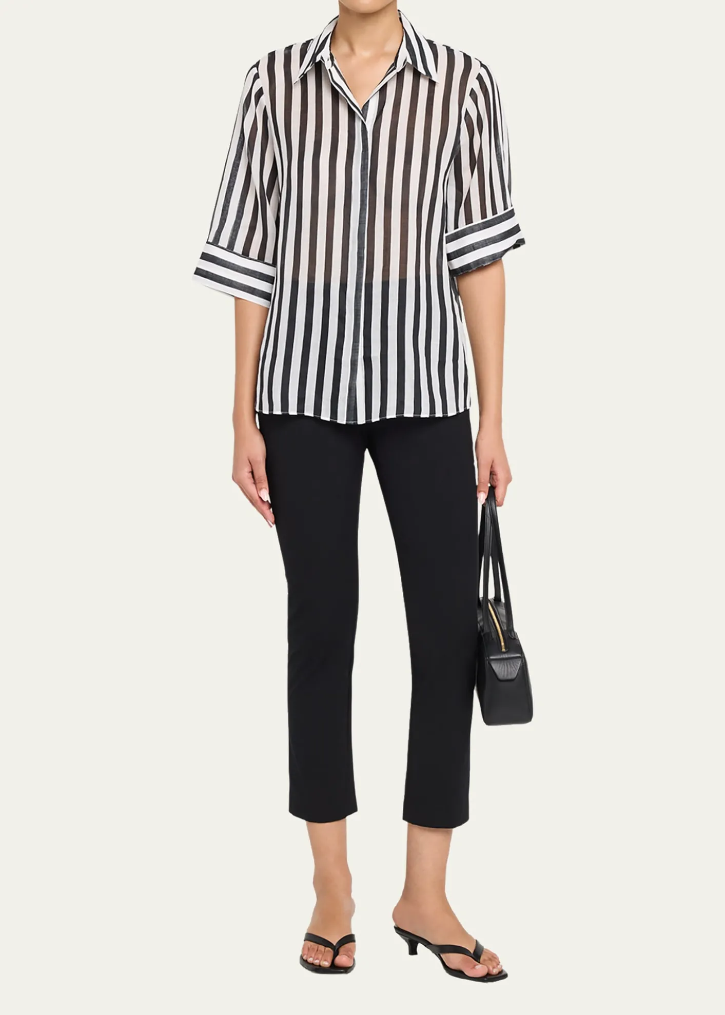Kobi HalperinJolie Striped Cotton Blouse